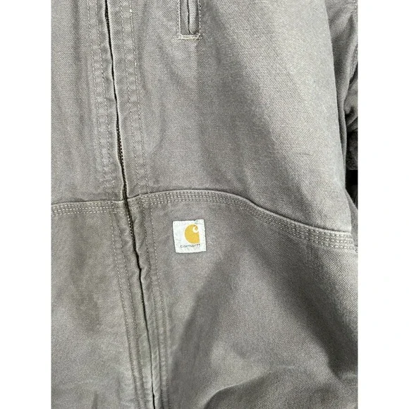 Carhartt Full Swing Caldwell Jacket Women's 2XL 102248 077 Sherpa Lined Hooded - Picture 4 of 9